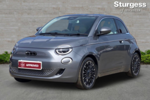 2023 Fiat 500e 42kwh La Prima By Bocelli Auto 3dr in Grey — image 3