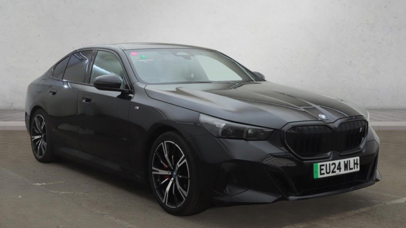 2024 BMW I5 40 83.9kwh M Sport Pro Saloon 4dr Electric Auto Edrive (11kw Charger) (340 Ps) in Black — image 1