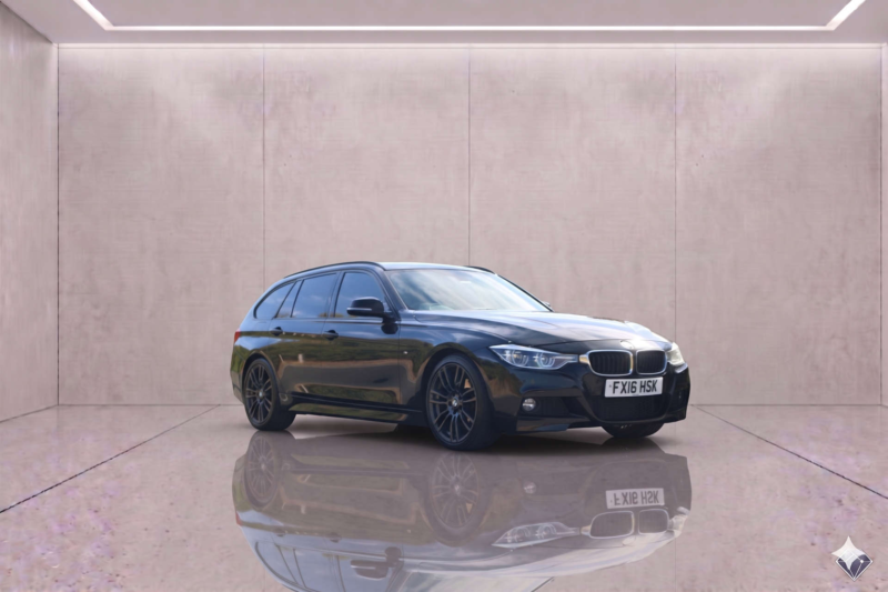 2016 BMW 3 Series 3.0 330d M Sport Auto 5dr in Black — image 1