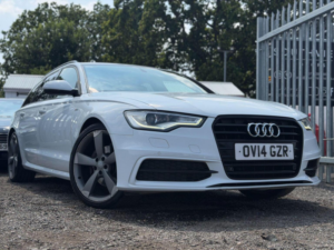 2014 Audi A6 Avant 2.0 Tdi Ultra Black Edition S Tronic Euro 6 (s/s) 5dr in White — image 2