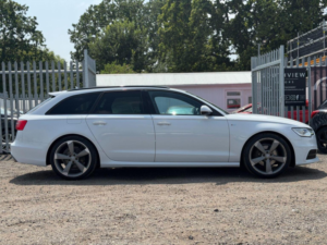 2014 Audi A6 Avant 2.0 Tdi Ultra Black Edition S Tronic Euro 6 (s/s) 5dr in White — image 4