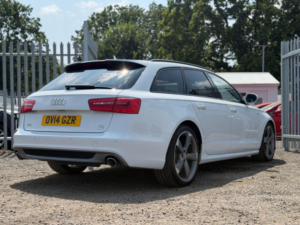 2014 Audi A6 Avant 2.0 Tdi Ultra Black Edition S Tronic Euro 6 (s/s) 5dr in White — image 6