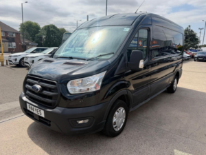 2022 Ford Transit 2.0 310 Ecoblue Trend Fwd L3 H2 Euro 6 (s/s) 5dr in Black — image 5