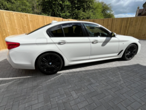 2018 BMW 5 Series 2.0 520d M Sport Saloon in White — image 4