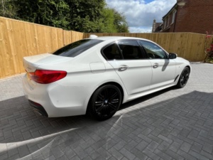 2018 BMW 5 Series 2.0 520d M Sport Saloon in White — image 5