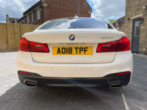 2018 BMW 5 Series 2.0 520d M Sport Saloon in White — image 6