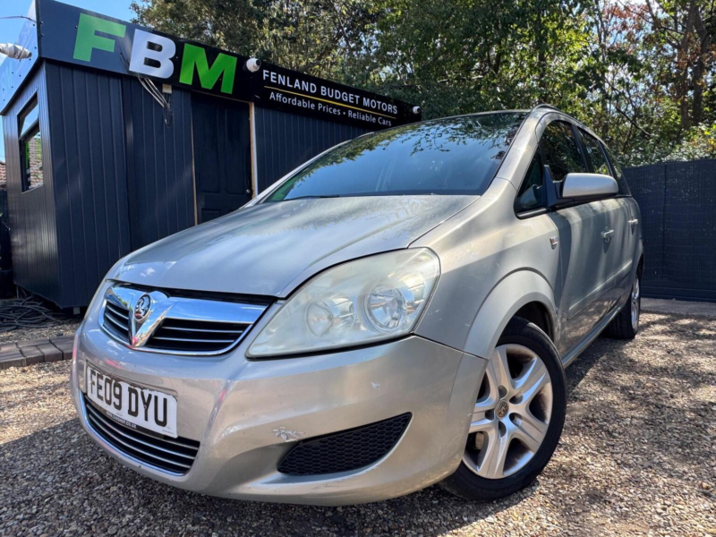 2009 Vauxhall Zafira 1.9 Cdti Exclusiv Auto Euro 4 5dr in Silver — image 1