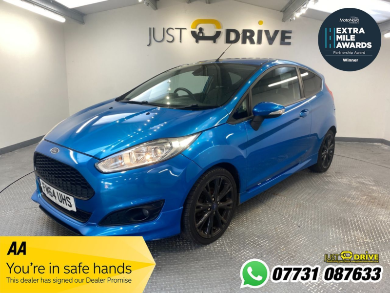 2015 Ford Fiesta 1.0t Ecoboost Zetec S Hatchback 3dr Petrol Manual Euro 5 (s/s) (125 Ps) in Blue — image 1