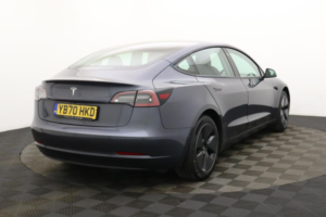 2020 Tesla Model 3 Standard Range Plus Saloon 4dr Electric Auto Rwd (241 Bhp) in Grey — image 5