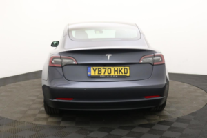 2020 Tesla Model 3 Standard Range Plus Saloon 4dr Electric Auto Rwd (241 Bhp) in Grey — image 6