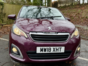 2018 Peugeot 108 1.2*allure*cam-Dab-Bt-Purple-Fsh-2kys-Ulez-Just 30k**stunning,bigspec** in Purple — image 3