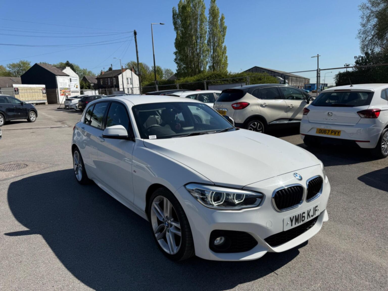 2016 BMW 1 Series 1.5 116d M Sport Euro 6 (s/s) 5dr in White — image 1