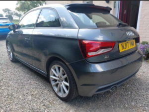 2017 Audi A1 1.6 Tdi S Line S Tronic Euro 6 (s/s) 3dr in Grey — image 3