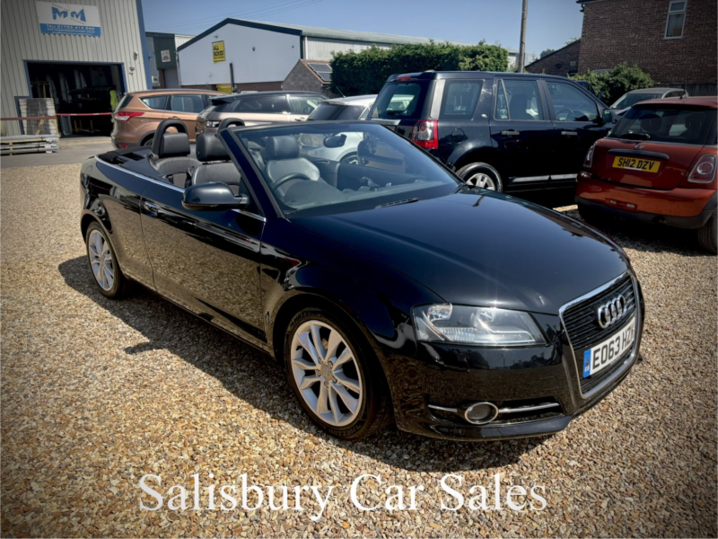 2013 Audi A3 Cabriolet 1.8 Tfsi Sport in Black — image 1