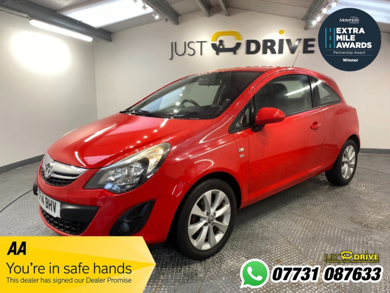 2014 Vauxhall Corsa 1.2 16v Excite Hatchback 3dr Petrol Manual Euro 5 (a/c) (85 Ps) in Red — image 1