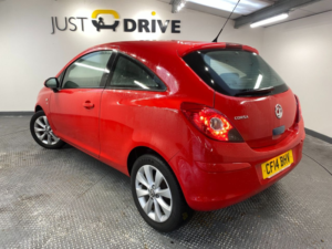 2014 Vauxhall Corsa 1.2 16v Excite Hatchback 3dr Petrol Manual Euro 5 (a/c) (85 Ps) in Red — image 3
