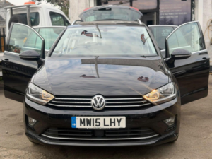 2015 Volkswagen Golf Sv 1.4 Tsi Bluemotion Tech Act Gt DSG Euro 6 (s/s) 5dr in Black — image 2