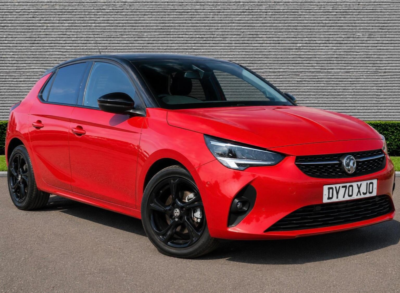 2020 Vauxhall Corsa 1.2 Turbo Elite Nav Premium Euro 6 (s/s) 5dr in Red — image 1