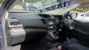 2014 Honda Cr-V 1.6 I-Dtec Se-T Diesel Blue 5dr 1 Keeper+low Tax+12 Stamps+satnav in Blue — image 2