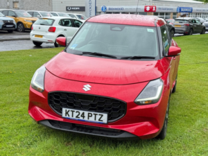 2024 Suzuki Swift 1.2 Mhev Ultra Hatchback 5dr Petrol Hybrid CVT Euro 6 (s/s) (82 Ps) in Red — image 2