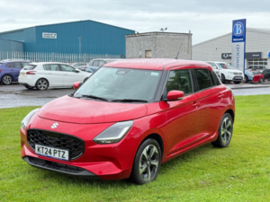 2024 Suzuki Swift 1.2 Mhev Ultra Hatchback 5dr Petrol Hybrid CVT Euro 6 (s/s) (82 Ps) in Red — image 4
