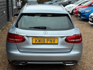 2018 Mercedes-Benz C Class 2.1 C220d Sport G-Tronic+ Euro 6 (s/s) 5dr in Silver — image 4