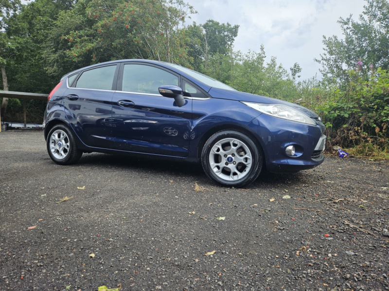 2012 Ford Fiesta 1.4 Tdci Dpf Zetec in Blue — image 1