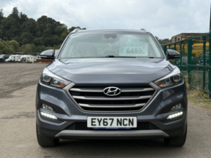 2017 Hyundai Tucson 2.0 Crdi Blue Drive Se Nav SUV 5dr Diesel Manual Euro 6 (s/s) (136 Ps) in Grey — image 2