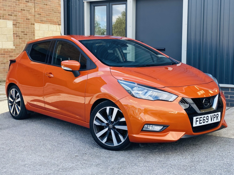 2020 Nissan Micra 1.0 Dig-T Acenta in Orange — image 1