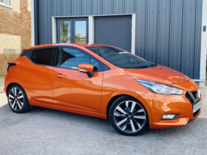2020 Nissan Micra 1.0 Dig-T Acenta in Orange — image 2