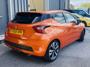 2020 Nissan Micra 1.0 Dig-T Acenta in Orange — image 4
