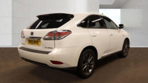 2013 Lexus Rx 3.5 450h V6 F Sport CVT 4WD Euro 5 (s/s) 5dr in White — image 5
