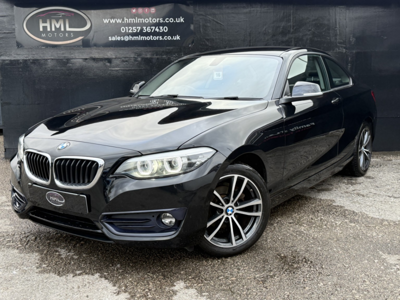 2018 BMW 2 Series 1.5 218i Sport Coupe in Black — image 1