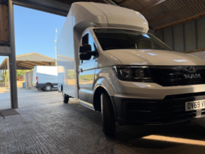 2019 Man Tge Low Floor Luton in White — image 2