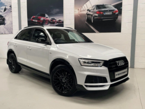 2018 Audi Q3 2.0 Tdi Black Edition S Tronic Quattro Euro 6 (s/s) 5dr in White — image 2