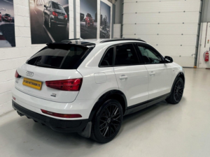 2018 Audi Q3 2.0 Tdi Black Edition S Tronic Quattro Euro 6 (s/s) 5dr in White — image 3