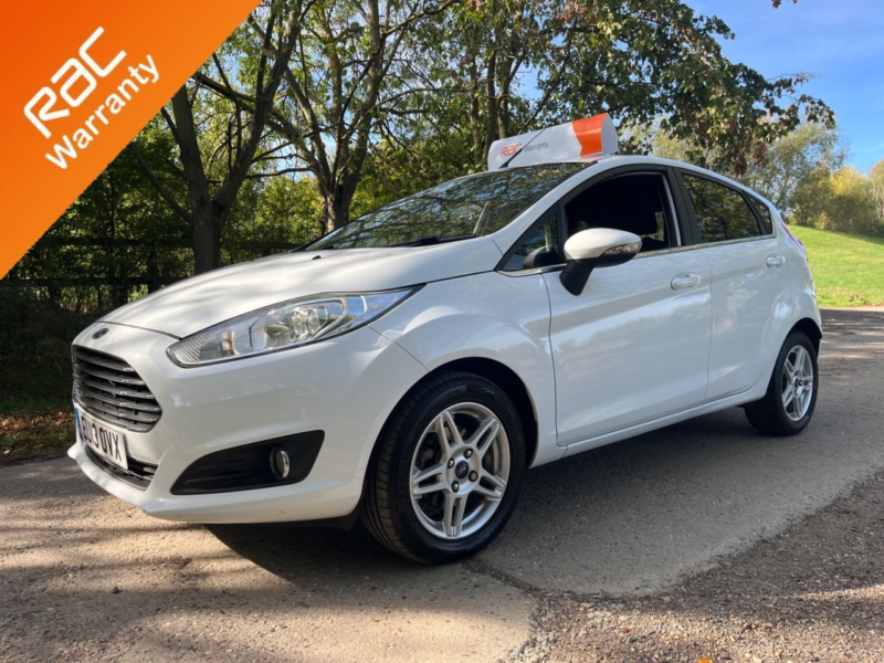2013 Ford Fiesta 1.0 Zetec Hatchback 5dr Petrol Manual Euro 5 (s/s) (80 Ps) in White — image 1