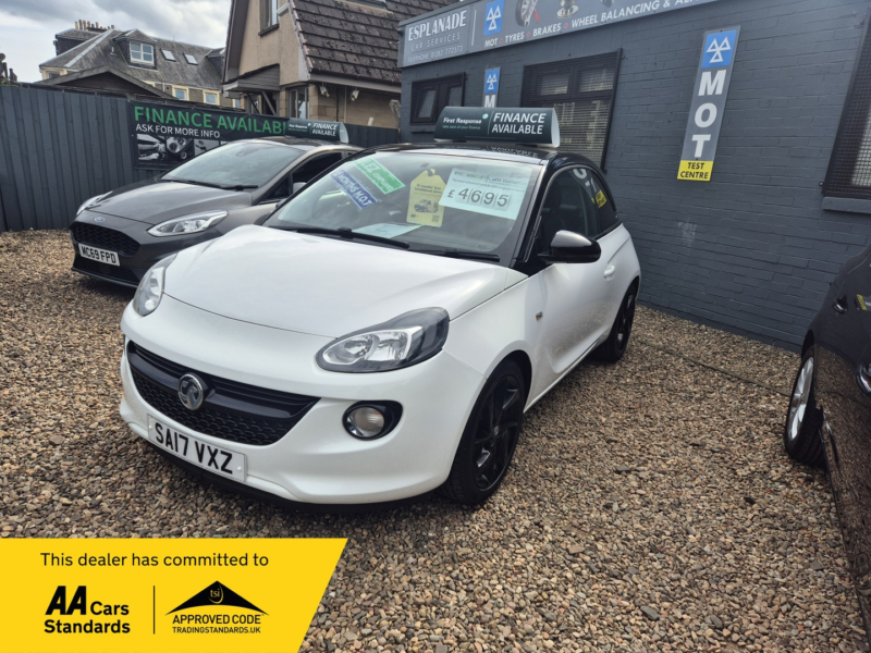 2017 Vauxhall Adam 1.2 I Ecoflex Energised in White — image 1