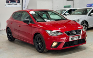 2017 SEAT Ibiza 1.0 Tsi Fr Euro 6 (s/s) 5dr in Red — image 2