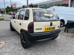 1994 Vauxhall Corsa 1.5 Td Ls 5dr in White — image 3
