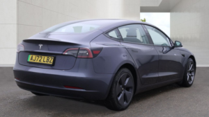 2022 Tesla Model 3 Saloon 4dr Electric Auto Rwd (241 Bhp) in Grey — image 4