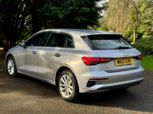 2021 Audi A3 1.5 Tfsi 35 Technik Sportback 5dr C&s Petrol Manual Euro 6 150bhp in Silver — image 6