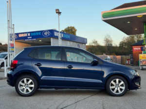2012 Volkswagen Polo 1.4 Match DSG Euro 5 5dr in Blue — image 5
