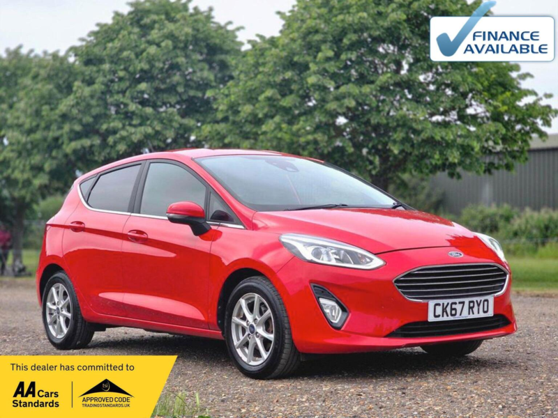2017 Ford Fiesta 1.0t Ecoboost Zetec Auto Euro 6 (s/s) 5dr in Red — image 1