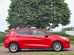 2017 Ford Fiesta 1.0t Ecoboost Zetec Auto Euro 6 (s/s) 5dr in Red — image 3