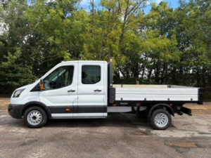 2019 Ford Transit 2.0 350 Ecoblue 1-Way Double Cab Tipper Rwd L3 Euro 6 4dr (1-Way, 1-Stop, Drw) in White — image 4