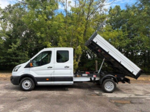 2019 Ford Transit 2.0 350 Ecoblue 1-Way Double Cab Tipper Rwd L3 Euro 6 4dr (1-Way, 1-Stop, Drw) in White — image 5