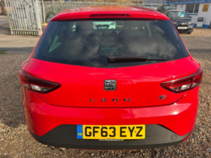 2013 SEAT Leon 1.8 Tsi Fr Euro 6 (s/s) 5dr in Red — image 5