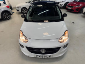 2018 Vauxhall Adam 1.2i Energised Black Jack Euro 6 3dr in White — image 4
