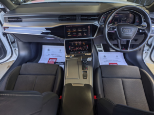 2018 Audi A6 Saloon 40 2.0 Tdi S Line Automatic. Led Lights. Rear Camera. Electric Heated Seats. Full Service History. in White — image 3